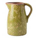 Brocca Decorativa Verde Beige 20x16x24 cm