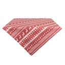 Tischdecke Quadratisch Weihnachten Rot 100x100 cm