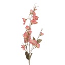 Dekorativer Zweig mit Blumen Rosa 88 cm