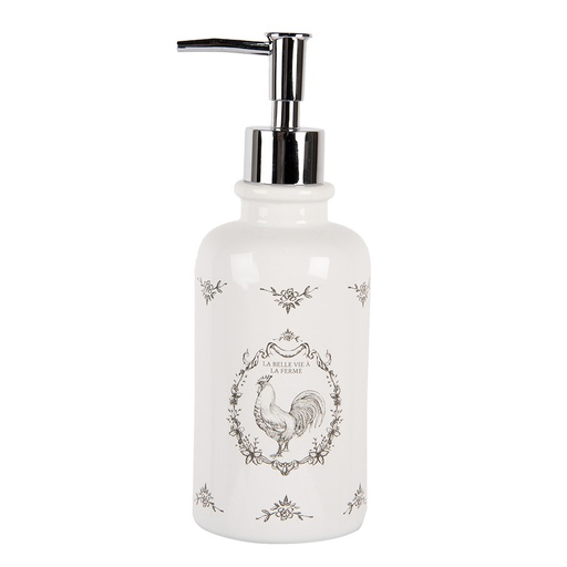 Distributeur de savon Blanc Ø 9x20 cm / 350 ml