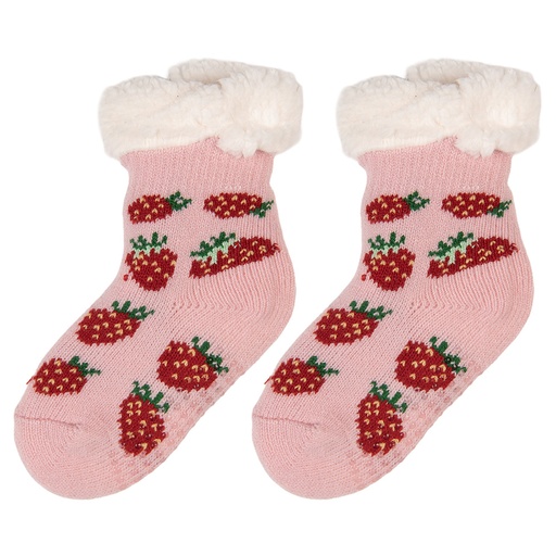 Kindersocken Rosa Rot one size