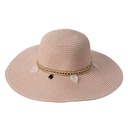 Hoed 57 cm roze