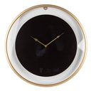 Horloge murale Noir Ø 60x5 cm / 1xAA