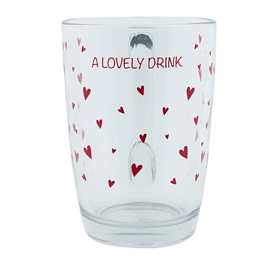 Teeglas Transparent 11x8x11 cm / 300 ml