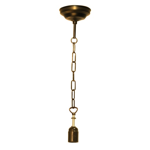 Ketting bruin voor Tiffanykap 100 cm E27/max 1x40W
