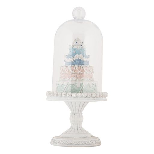 Stolp met decoratie Ã˜ 13x27 cm
