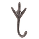 Wandhaken Braun 7x5x14 cm