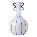 Vaso Bianco Blu Ø 15x26 cm