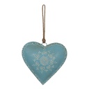 Pendentif décoratif Cur Bleu 20x1x20 cm