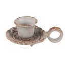 Chandelier Gris 9x6x4 cm