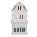 Decoratie huis 19x15x38 cm