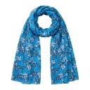 Sjaal 85x180 cm blauw