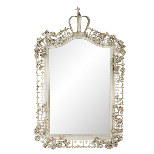Miroir mural Beige 63x6x102 cm