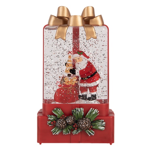Sneeuwbol met LED 10x6x18 cm / 3xAAA