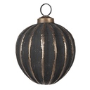 Boule de Noël Gris Ø 8x8 cm