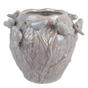 Vaso Porta Pianta Blu Ø 25x20 cm