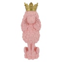 Decoratie hond 8x6x19 cm