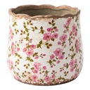 Decoratie bloempot Ø 11x10 cm
