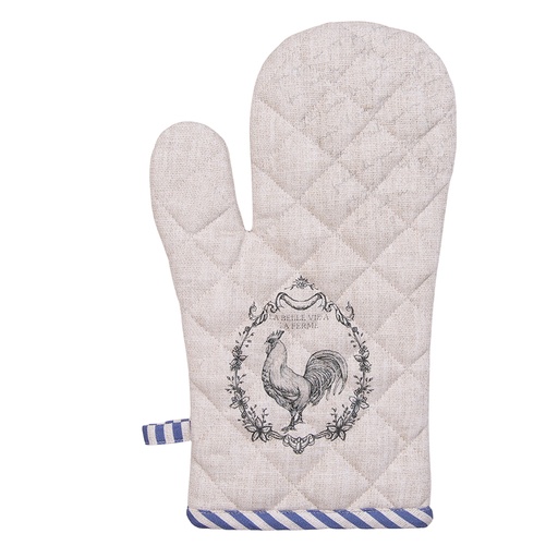 Gant de four Beige 18x30 cm