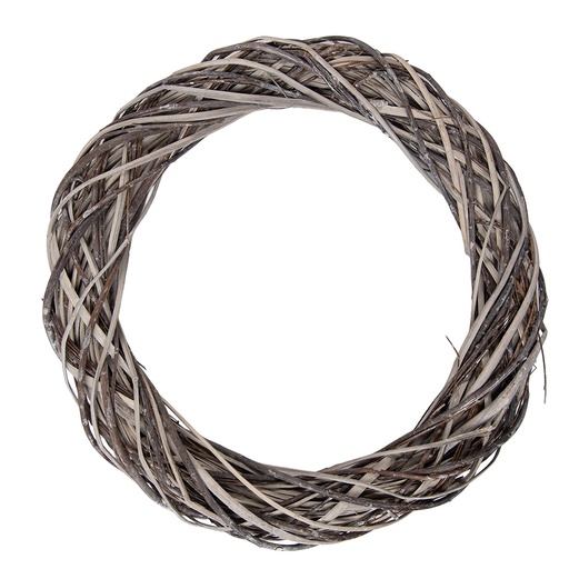 Decoration Kranz Braun Beige Ø 50x9 cm