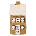 Decorazione Casa Marrone Beige 8x7x14 cm