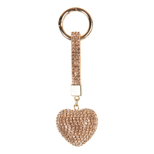Key chain Gold colored 4x3x13 cm