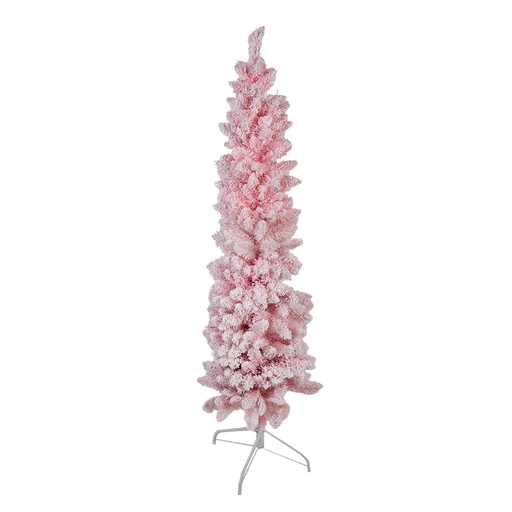 Albero di Natale artificiale Rosa Bianco 30x30x120 cm