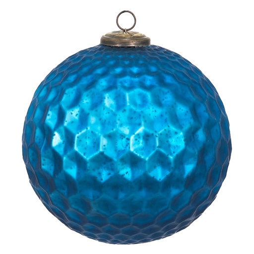 Palla di Natale XL Blu Ø 25x25 cm