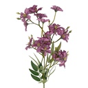 Decoratie tak met bloemen 65 cm