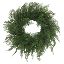 Decoration Garland Green Ø 55x6 cm