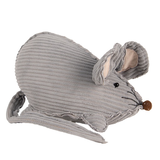 Décoration Souris Gris 28x15x16 cm