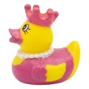 Décoration canard de bain Jaune Rouge 6x6x6 cm