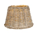 Clayre & Eef Abat-jour Ø 23x17 cm Beige Rotin