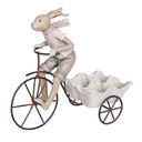 Image de décoration Lapin Crème 26x11x24 cm