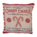 Cushion Cover Beige Red 44x44 cm