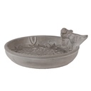 Bird feeder Beige 25x24x9 cm
