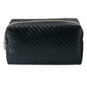 Busta toilette per donne Nero 18x8x10 cm