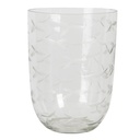 Glas Kerzenhalter Transparent Ø 8x11 cm
