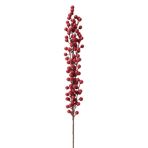 Christmas Decoration Artificial Branch Red 7x6x84 cm