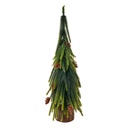 Kunstkerstboom 12x12x38 cm