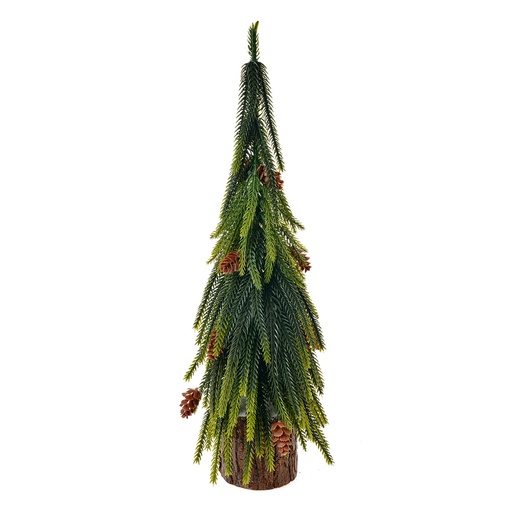 Arbre de Noël artificiel Vert 12x12x38 cm