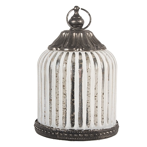 Decorazione con LED Bianco Ø 8x12 cm / 2xAAA