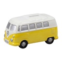 Spardose Bus Blau Weiß 13x6x7 cm