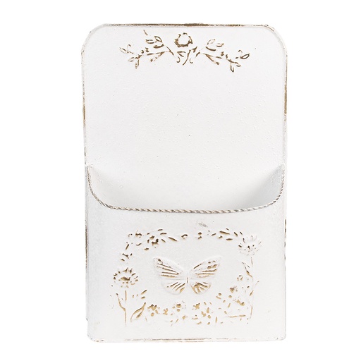 Porta Vaso Bianco 27x9x41 cm