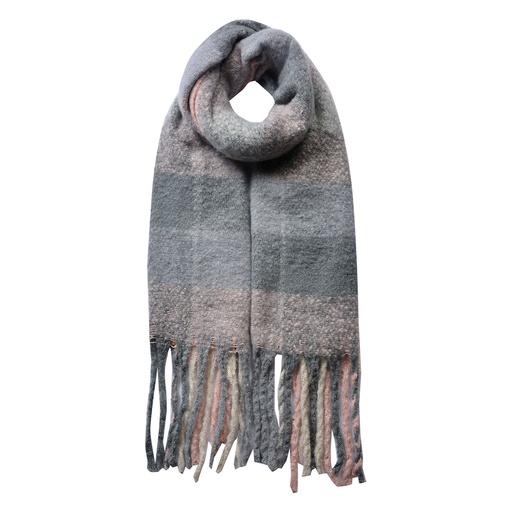 Châle d'hiver pour femmes Rose 50x180 cm
