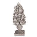 Décoration Bol à fruits Gris 19x18x44 cm