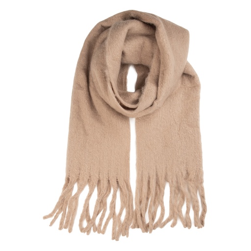 Foulard Donna Beige 40x190 cm