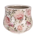 Pot de fleurs d'intérieur Beige Rosa Ø 18x15 cm
