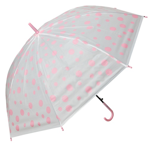 Umbrella Kids Pink White Ø 88x71 cm