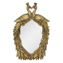 Miroir mural Couleur Or 41x5x64 cm